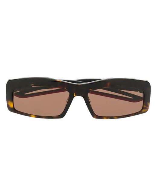 Balenciaga Brown Hybrid Sunglasses for men