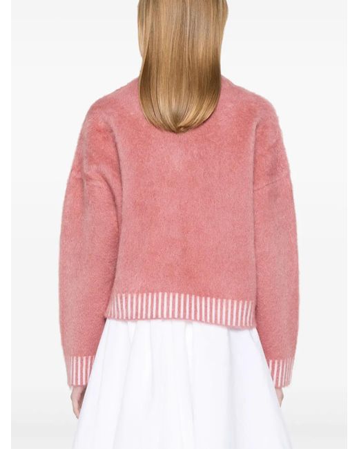 Lanvin ブラッシュド カーディガン Pink