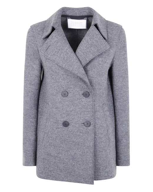 Harris Wharf London ダブルコート Gray