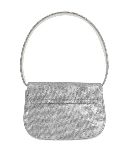 DIESEL 1Dr Shoulder Bag in Gray | Lyst