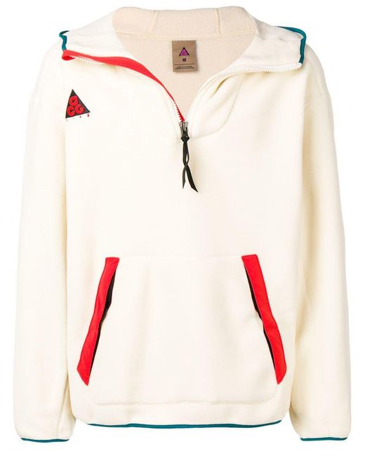 acg sherpa fleece hoodie
