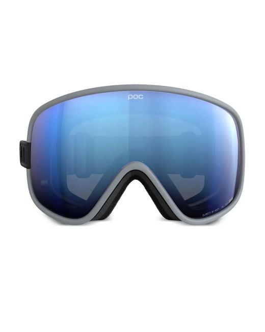 Maschera Da Sci Con Logo di Poc in Blue da Uomo