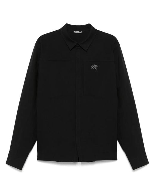 Arc'teryx Black Cronin Overshirt for men