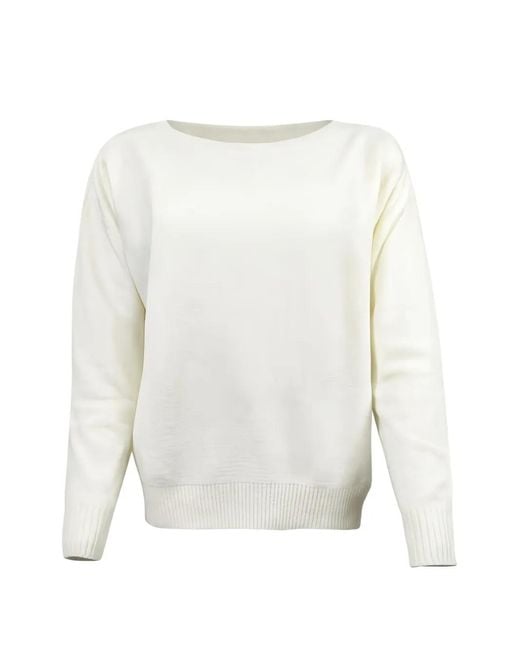 Pull À Coupe Ample D.exterior en coloris White