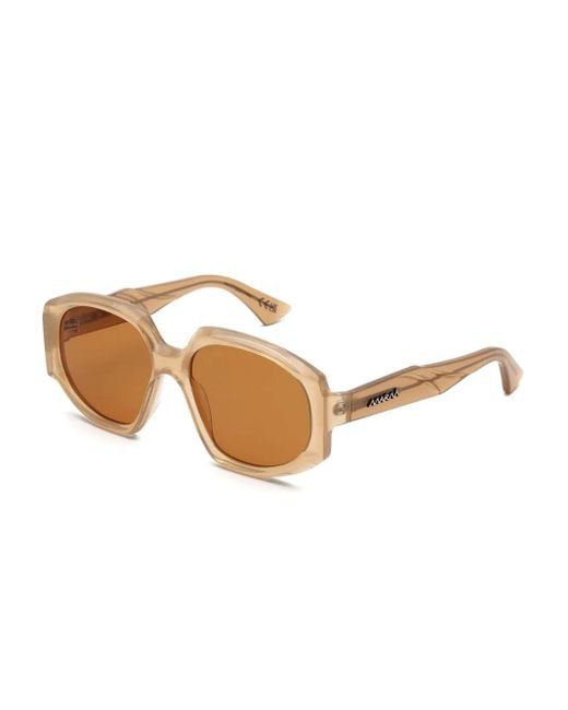 Marni Brown Arithiel Round-Frame Sunglasses