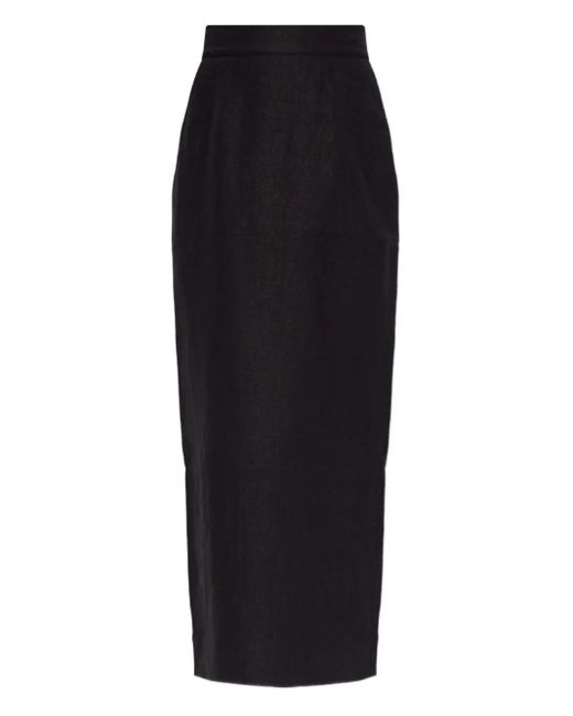 Falda larga Emma Posse de color Black