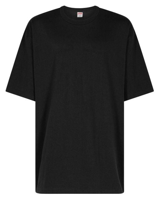 Supreme Backwards T Shirt in Black Lyst Canada