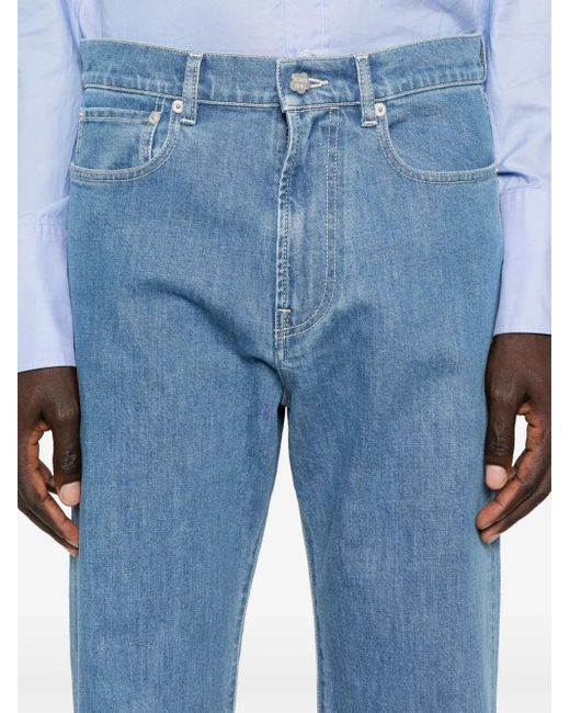 KENZO Blue Asagao Jeans for men