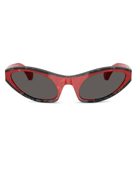 Alain Mikli Brown Cat-Eye Sunglasses