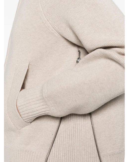 Bompard Natural Milano Zip-Up Bomber Jacket