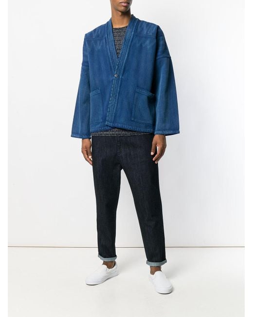 Levi's Kimono Denim Jacket in Blue for Men | Lyst