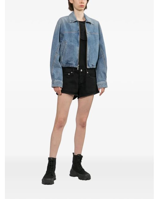 Agolde Blue Dixon Cocoon Denim Jacket
