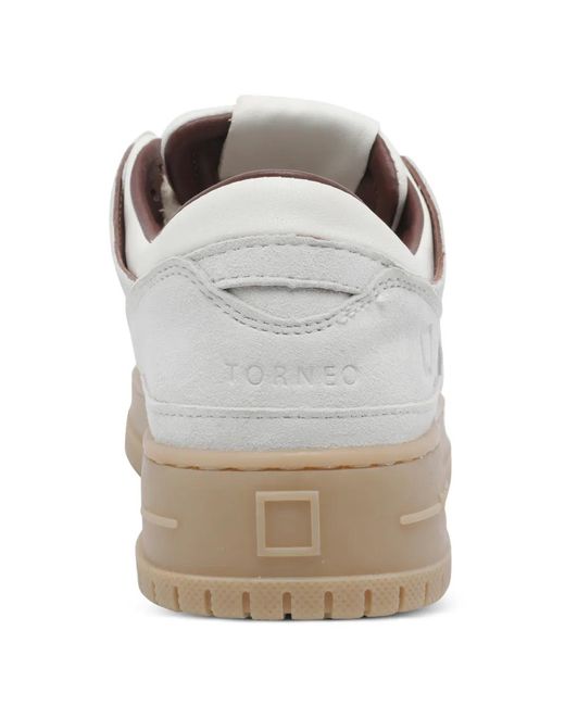 Date White Torneo Block Sneakers