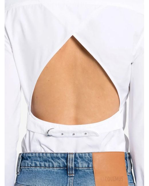 Jacquemus White La Chemise De Costume Shirt