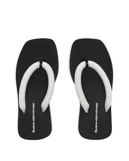 Alexander Wang Black Jenna Platform Sandals