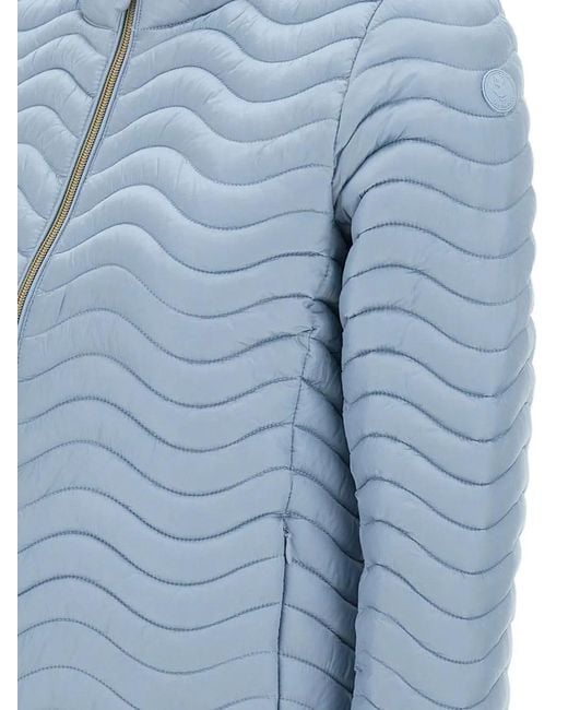 Save The Duck Blue Pearl Down Jacket