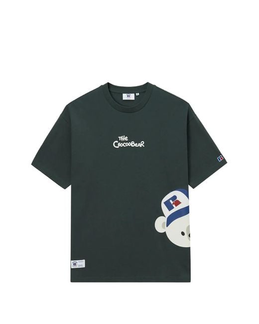 Chocoolate Green T-Shirt À Logo for men