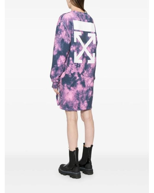 Abito Modello Felpa Arrows di Off-White c/o Virgil Abloh in Pink