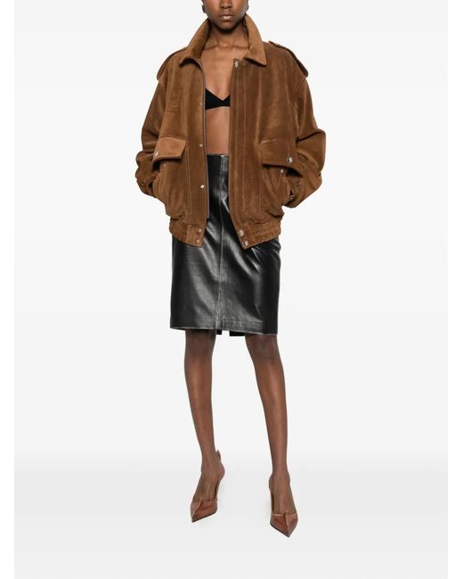 Ludovic de Saint Sernin Brown Robert Patch Pocket Bomber