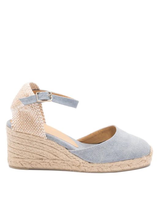 Castaner Natural Espadrilles À Bride Cheville