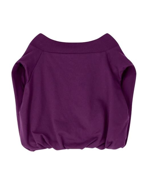 Dries Van Noten Purple Cocoon T-Shirt