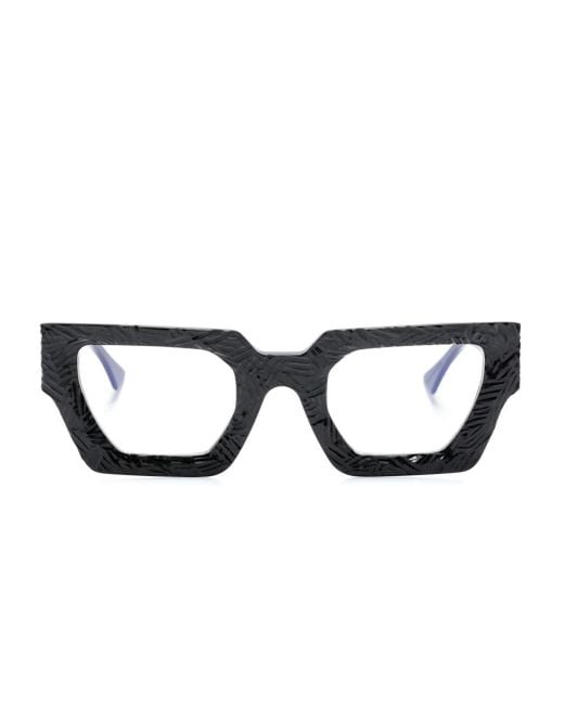 Lunettes De Vue Masker A Monture Rectangulaire Kuboraum en coloris Noir Lyst