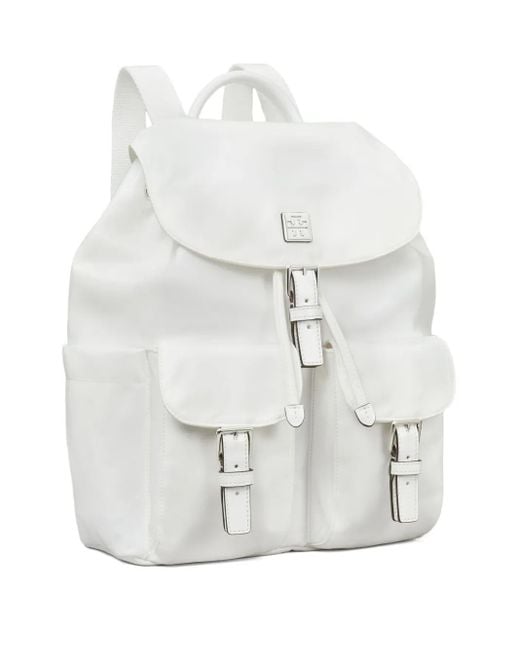 Tory Burch White Virginia Weißer Rucksack