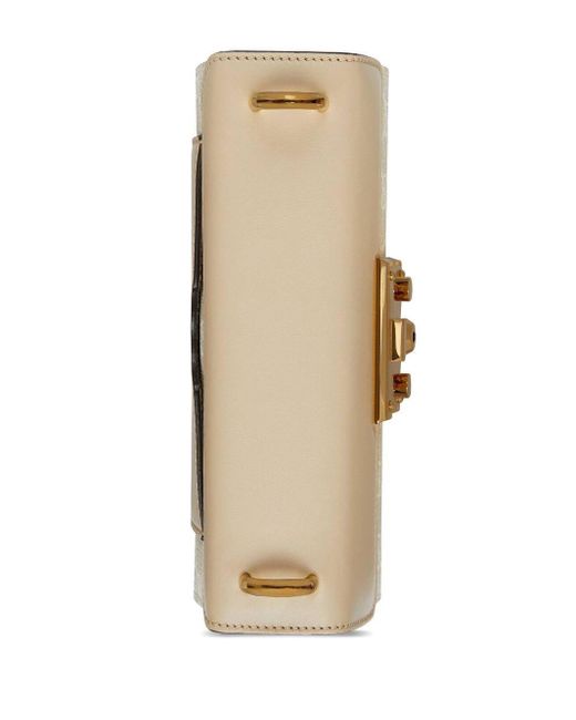 Gucci 'padlock Mini' Shoulder Bag in Natural