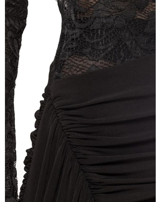 Nissa Black Backless Mini Dress
