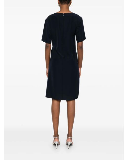 Emporio Armani Black Minikleid Mit Seitlicher Schnürung