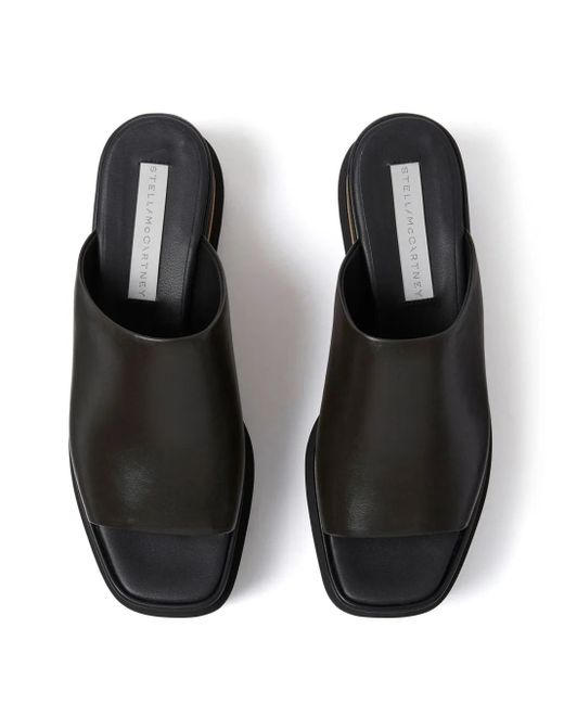 Mules Sneak-Elyse con plataforma Stella McCartney de color Black