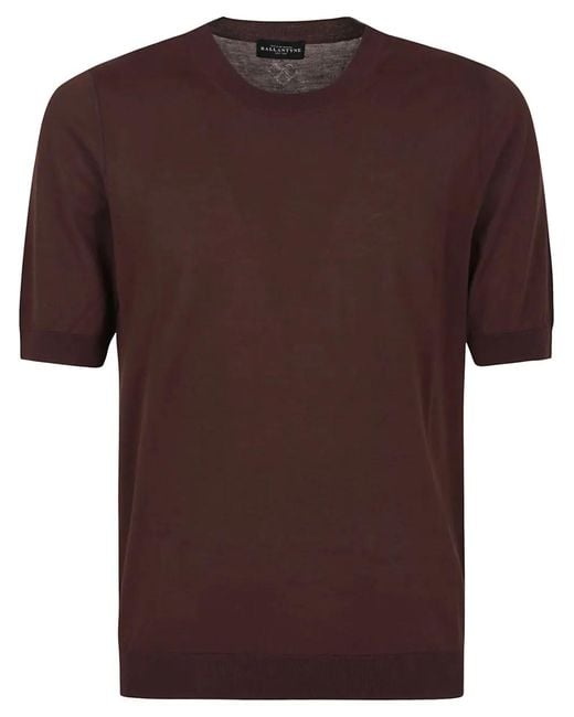 Ballantyne Brown Fondant T-Shirt for men