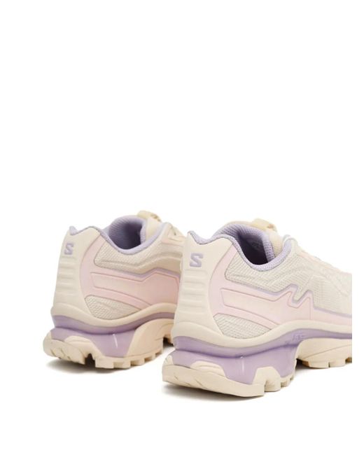 Salomon Pink Advanced Xt-Slate Bungee-Lacing Sneakers