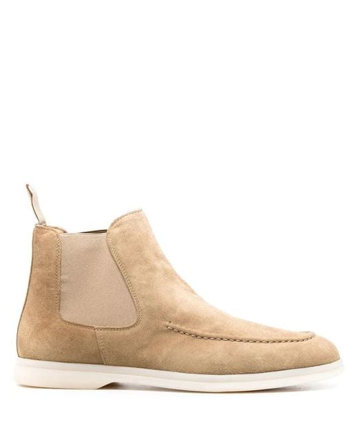 Scarosso Natural Eugenia Chelsea Boots