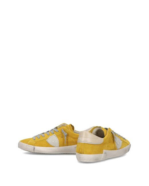 Philippe Model Yellow Baskets Prsx En Cuir for men