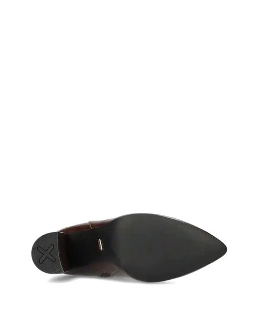 Mexx Brown Block-Heel Knee-High Boots