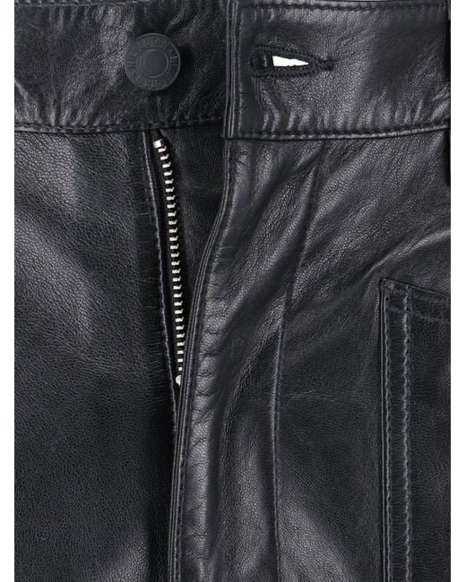 Nili Lotan Gray Panelled Trousers
