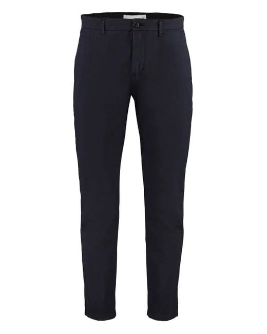 Department 5 Blue Flap-Pocket Trousers for men