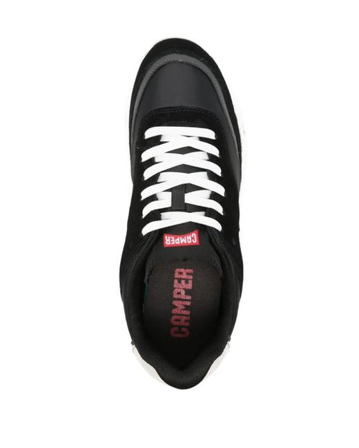 Camper Black Drift Suede Sneakers for men