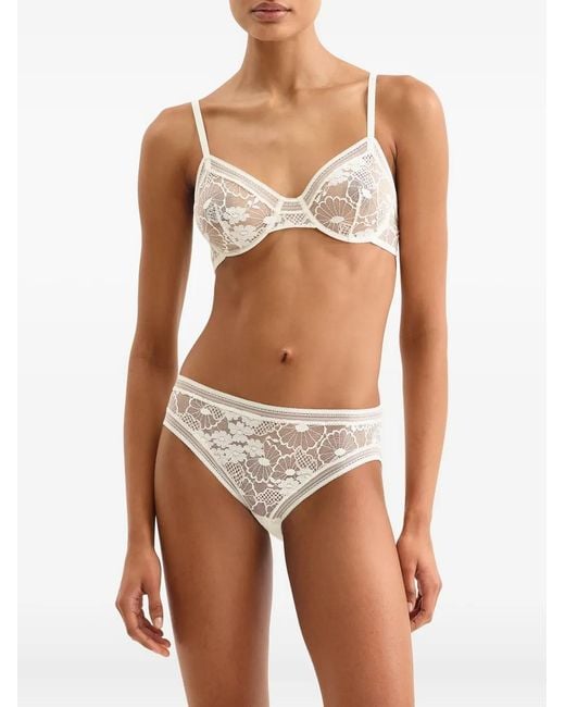 Eres White Châtaigne Full-Cup Bra