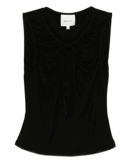 Reformation Black Bella Vest