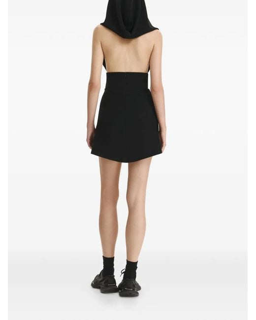 Vestiaire d'un Oiseau Libre Black Sleeveless Mini Dress
