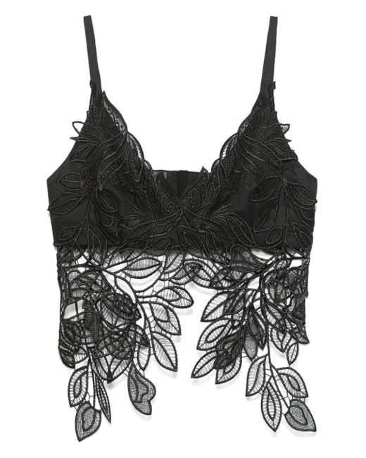 Alberta Ferretti レーストップ Black