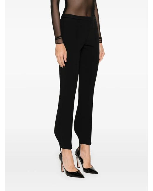 Givenchy Black Pressed-Crease Trousers