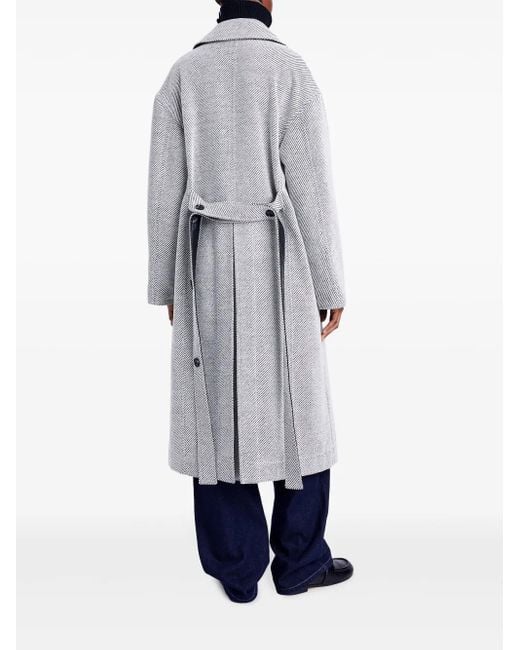 Proenza Schouler Gray Ronan Coat
