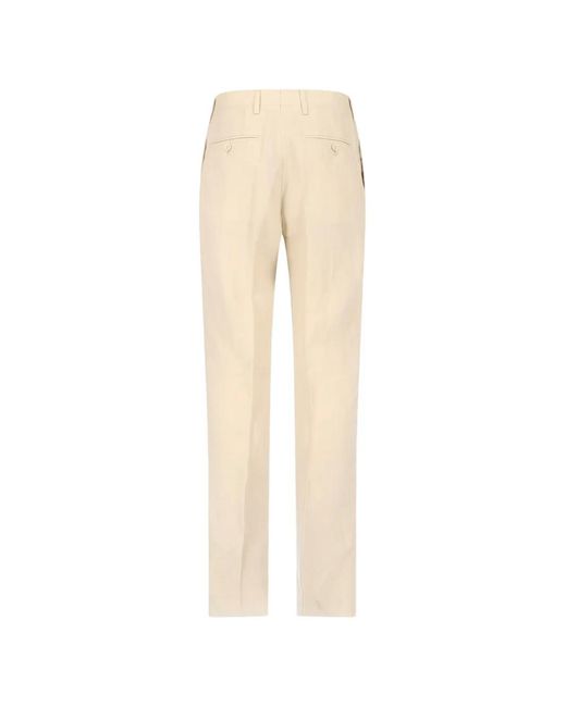 Lardini Natural Double-Breasted Suit for men