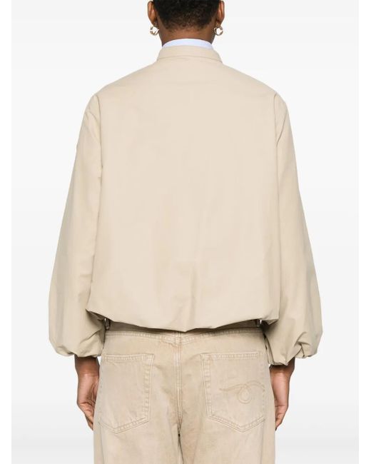 Moncler Natural Light Cotton Blended Jacket