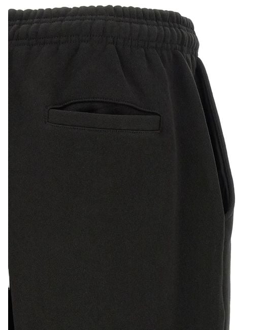 Entire studios Black Elasticated-Cuff Track Pants for men