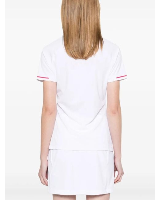 J.Lindeberg White Lee Polo Top
