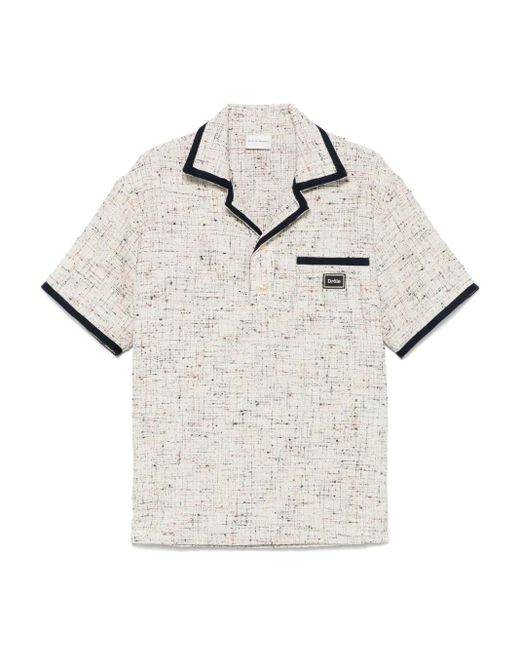 Drole de Monsieur Natural Tweed Polo Shirt for men